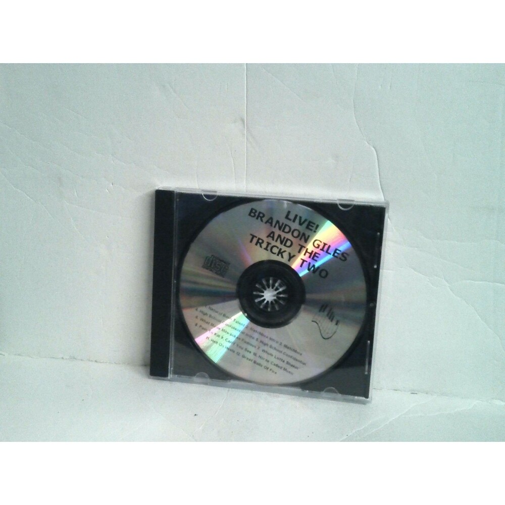 Brandon Giles & The Tricky Two CD Live Promo
